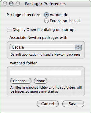 Preference Packageru
