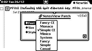 Notes View Patch