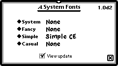 SystemFonts